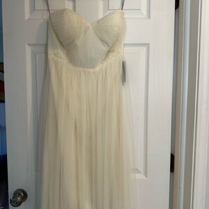 NWT Jenny Yoo Collection Cream Gown